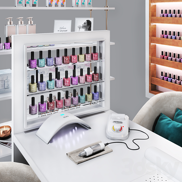 manicure 3D Model