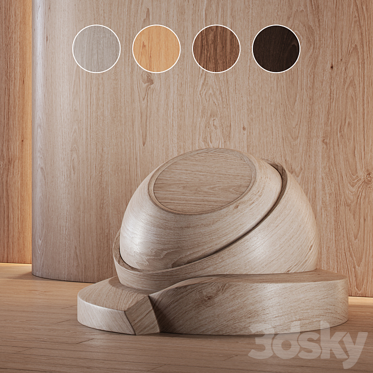 Wood Oak set (seamless) | laminate | Parquet | 07 3DS Max