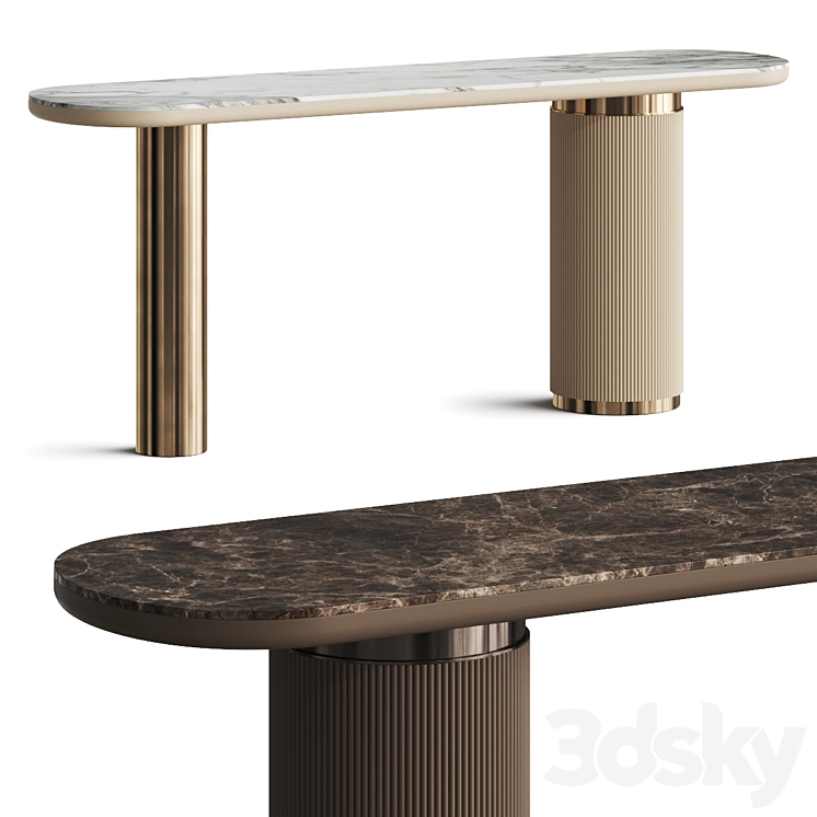 Ana Roque Malala Console Table 3DS Max - thumbnail 2