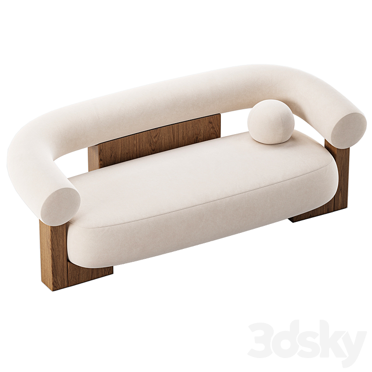 Cassette Sofa 3D Model