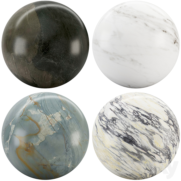 Collection Marble 76 3D Model