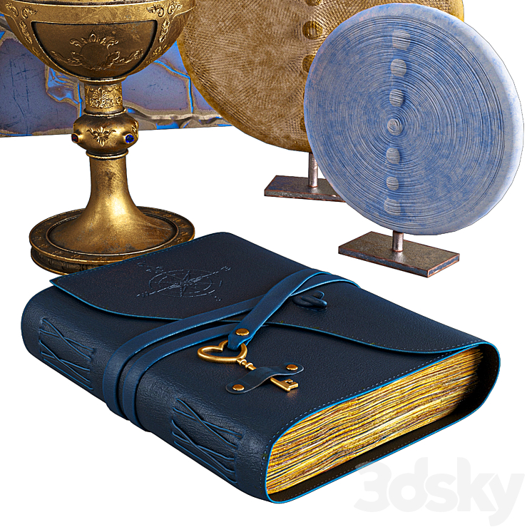 decorative collection5 3D Model Free
