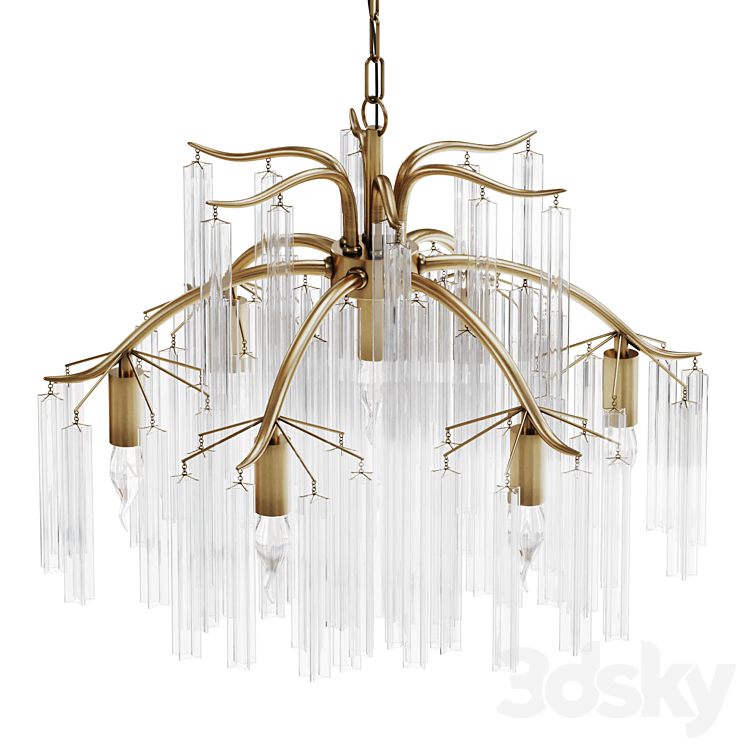 Chandelier Willow 3DS Max