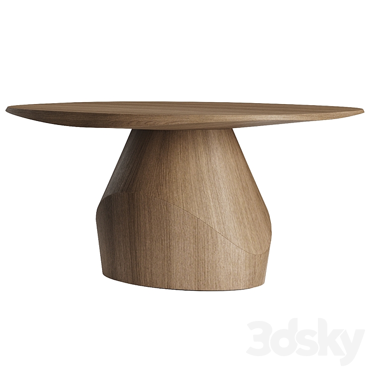 Yab Dining Table 3DS Max Model - thumbnail 1