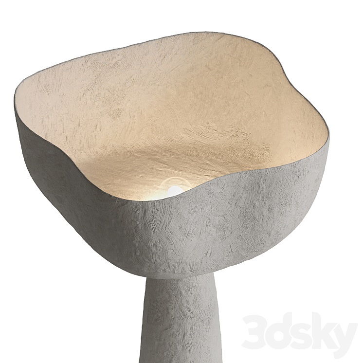 Eole floor lamp 3D Model