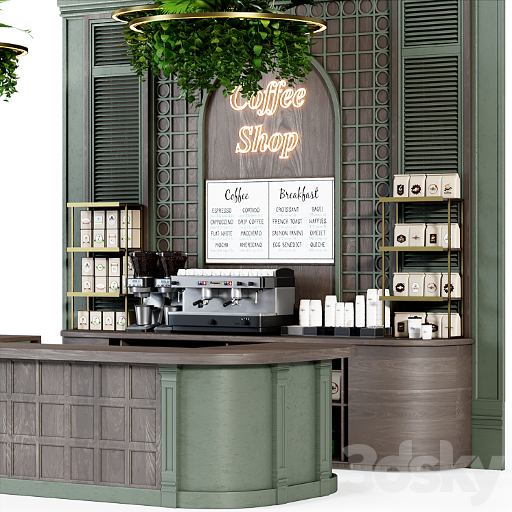 Cafe Vol 13 3D Model Free