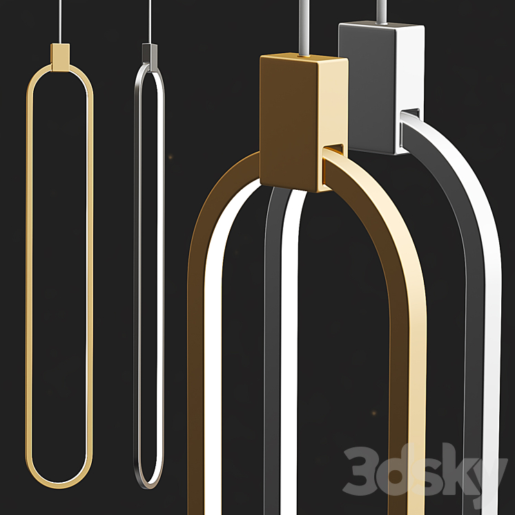 Maytoni Chain - Pendant light - 3D model
