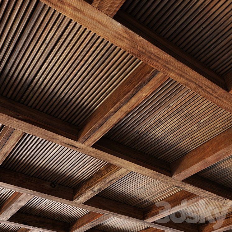 Ceiling on beams No. 8 Free Download