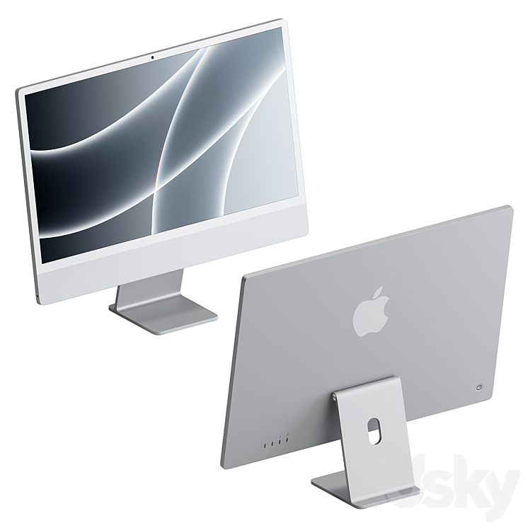 Workplace Set 2 3D Model Free