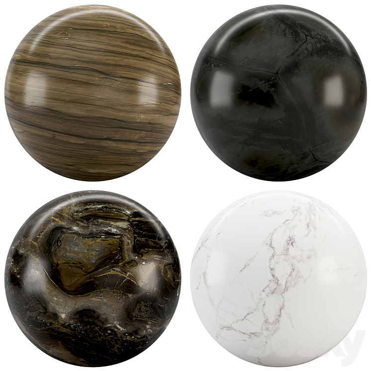 Collection Marble 81 3D Model