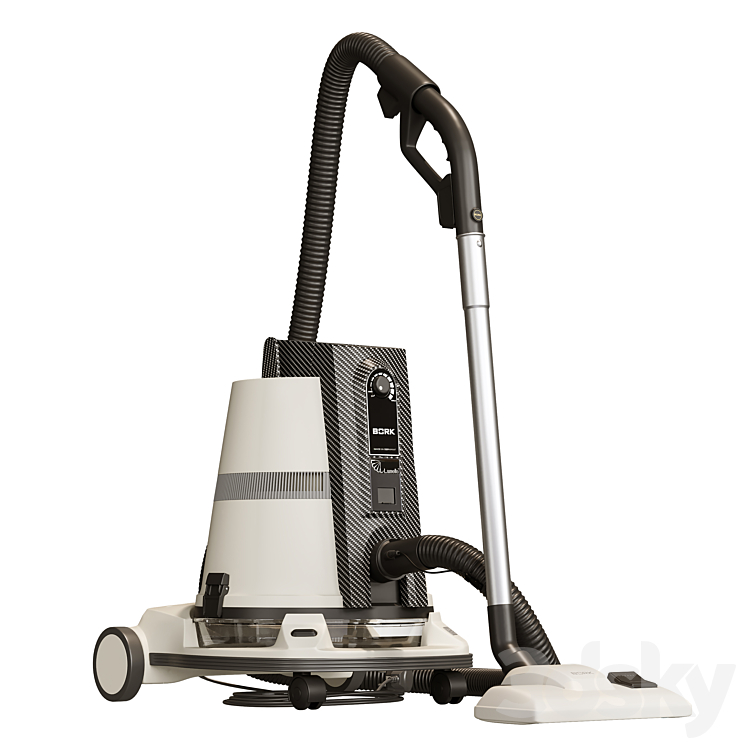 Bork V-600 vacuum cleaner - Household appliance - 3D model