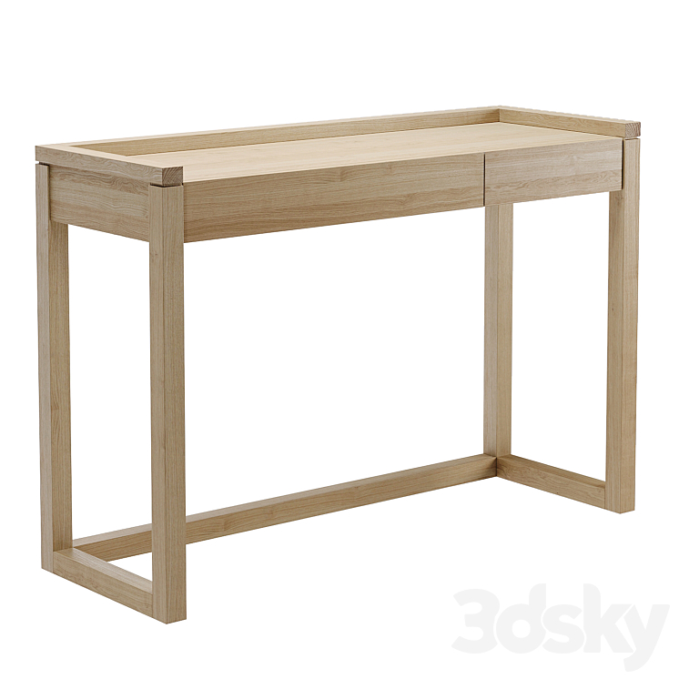 Ethnicraft frame desk Table 3D model