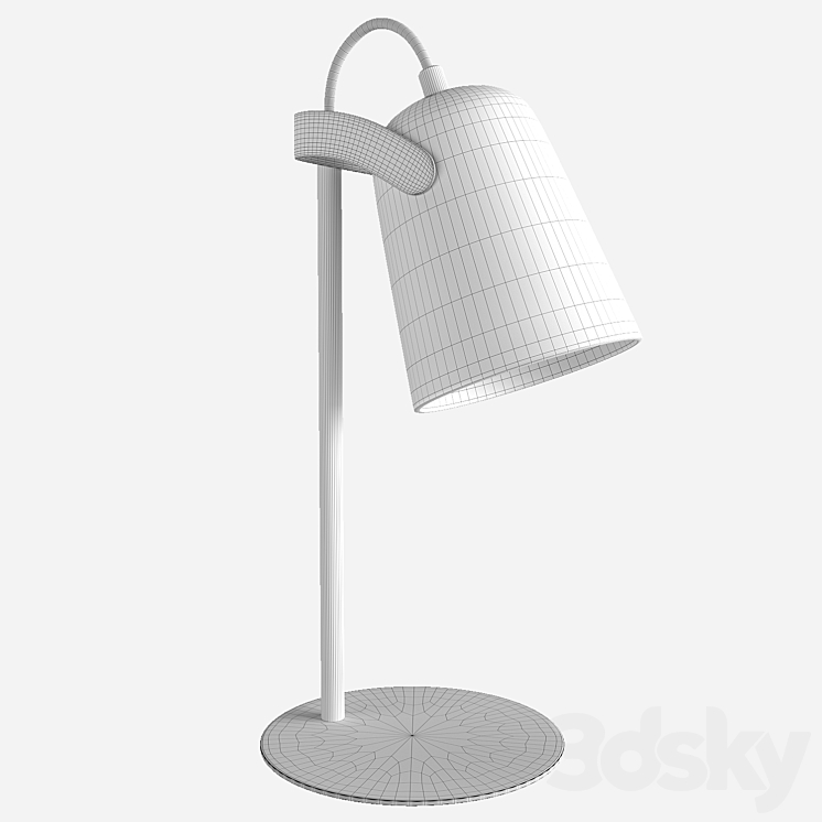 Table lamp Lumion Kenny 3D Model Free