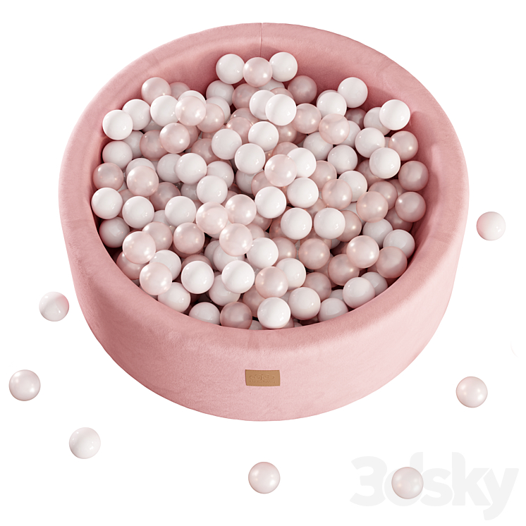 Dry pool BABY BALL PIT from MEOWBABY 3D Model