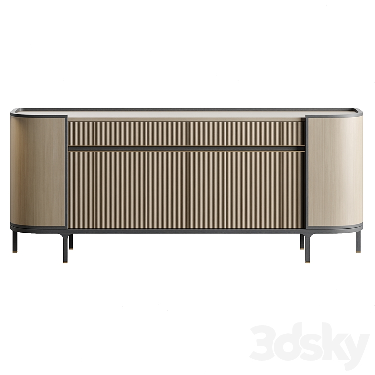 Frato CREMONA Sideboard 3DS Max Model - thumbnail 2