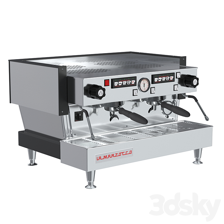 Coffee machine La Marzocco Linea Classic AV 2 Gr 3DS Max Model - thumbnail 1