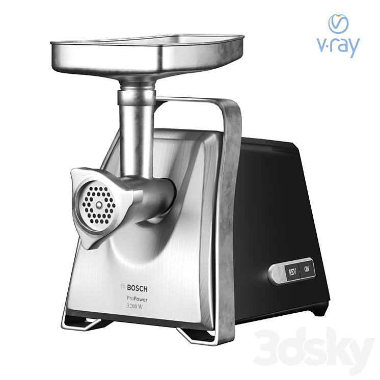 Meat grinder BOSCH MFW 68640 - Kitchen appliance - 3D model