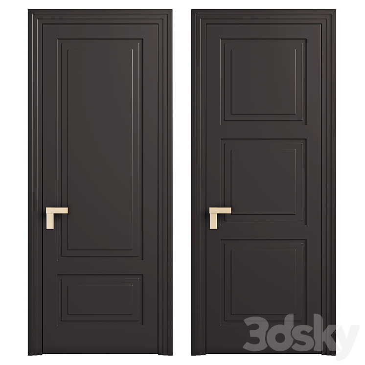 Volhovec doors ROCCA 3D Model Free