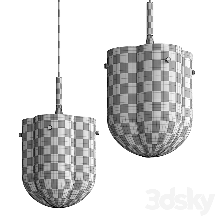 Gubi Seine Pendant Lamp 3D Model