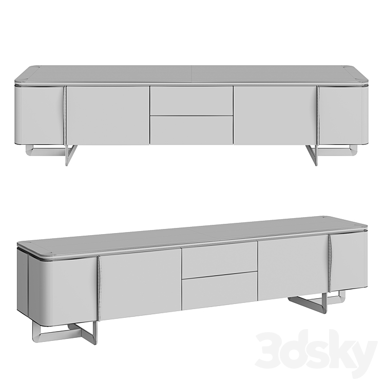 Sideboard OAK NOHO 3D Model