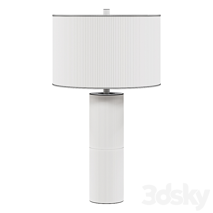 Table lamp Fulton Transitional Table Lamp 3D Model