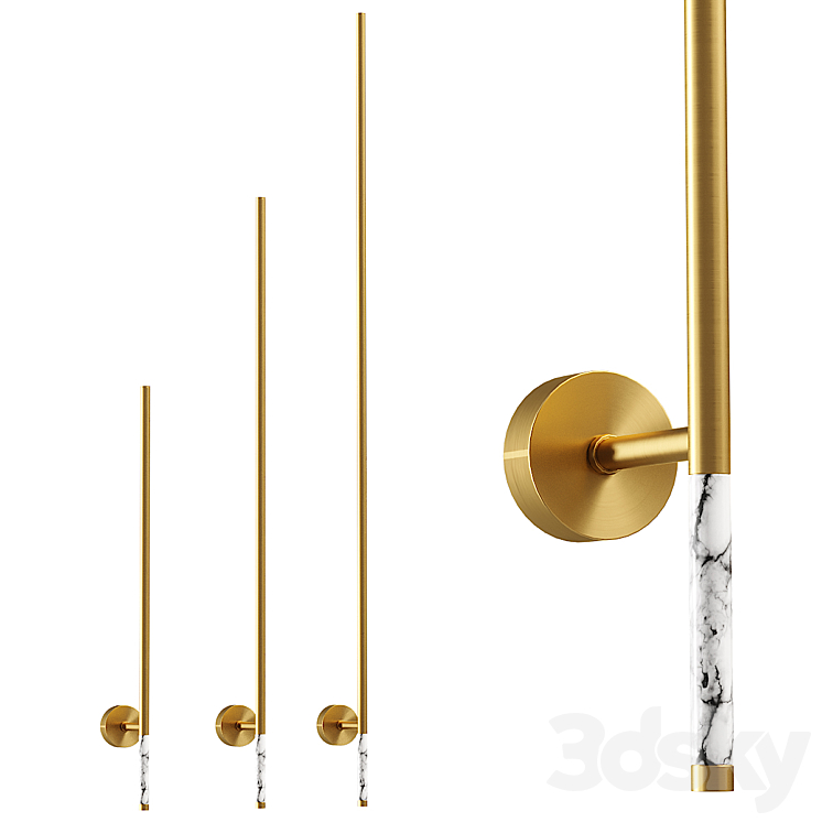 Lampatron VELLAMO WALL wall light 3D Model Free