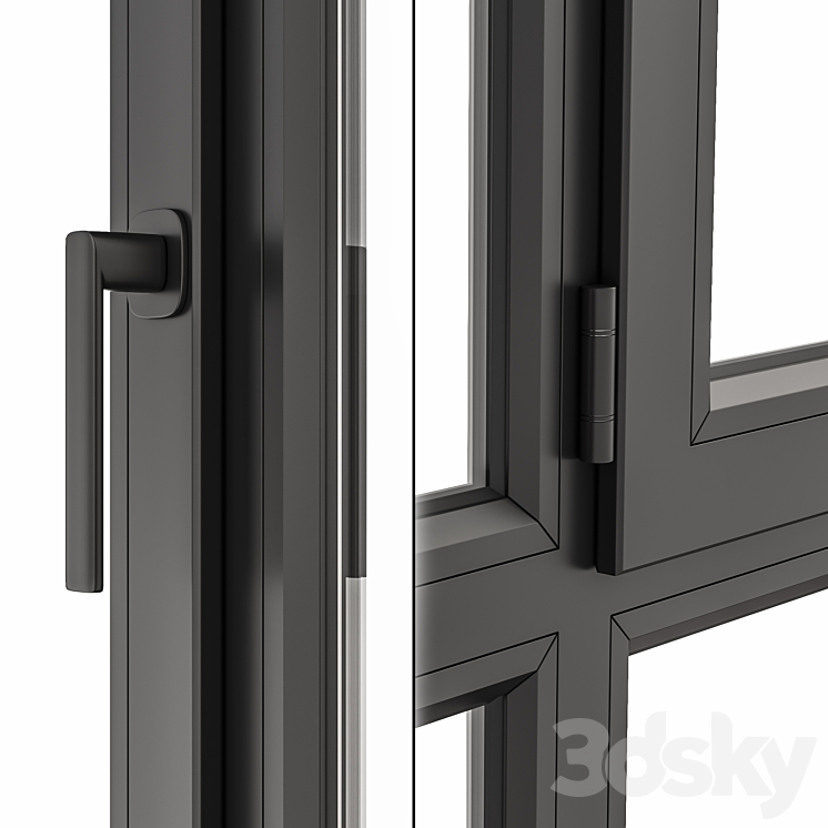 different windows 3D Model Free