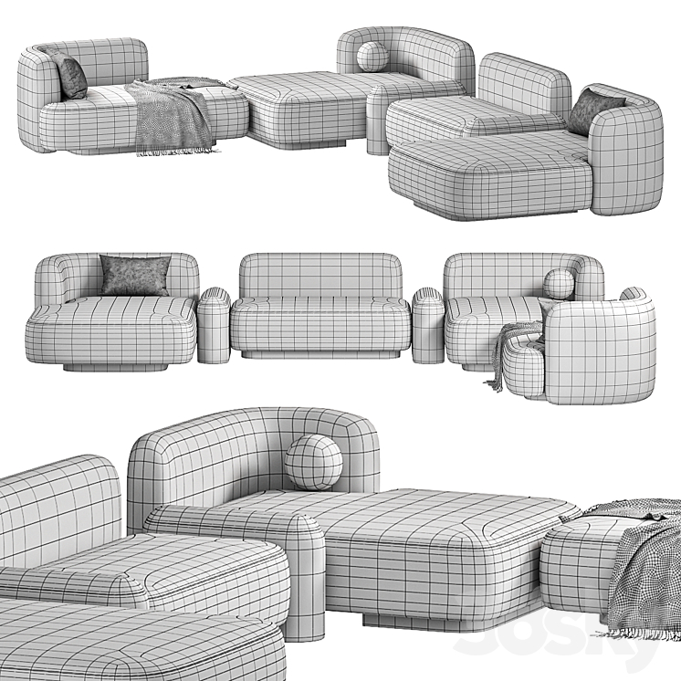POP SOFA - Sofa - 3D model