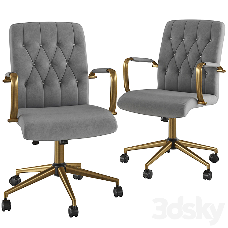 Office Chair Duhome 3DS Max Model - thumbnail 1