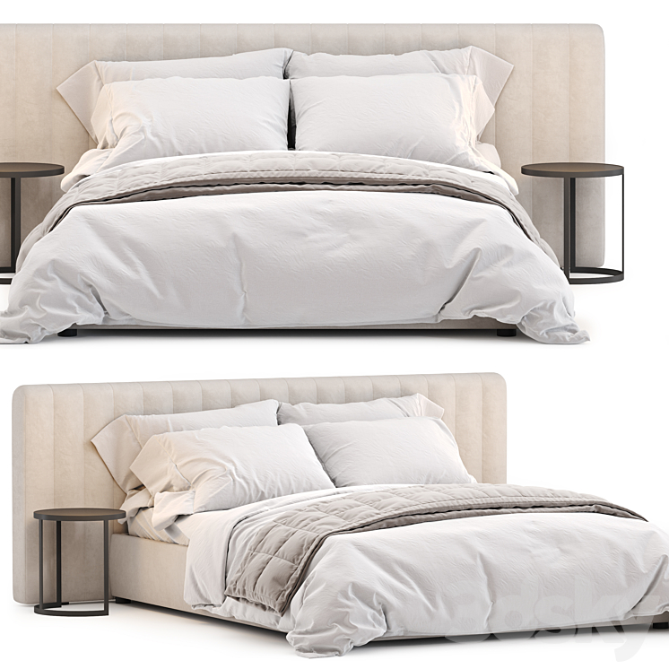 Berlin Bed Roveconcepts 3DS Max Model - thumbnail 2