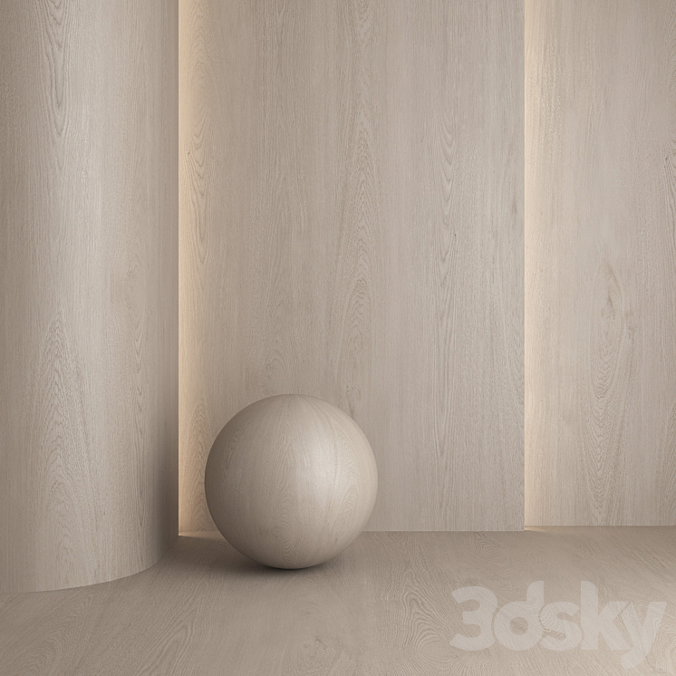Wood materials Oak – 7 colors – set 07 3DS Max Model - thumbnail 2