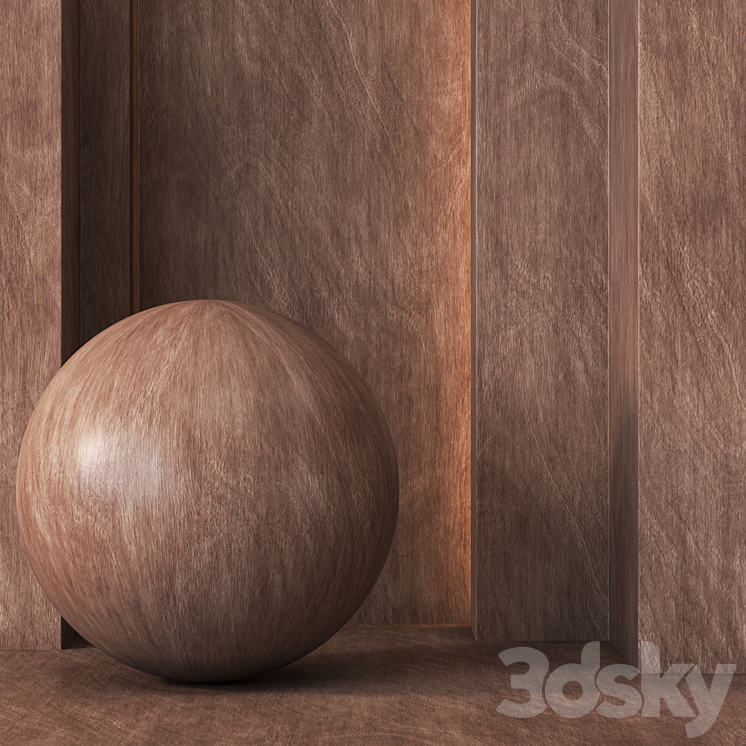 Wood Texture 4K – Seamless – 2 Colors 3DS Max - thumbnail 2