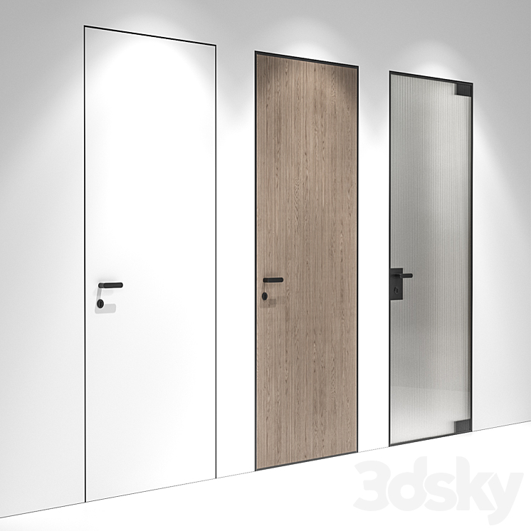 Italian Doors 220 3D Model