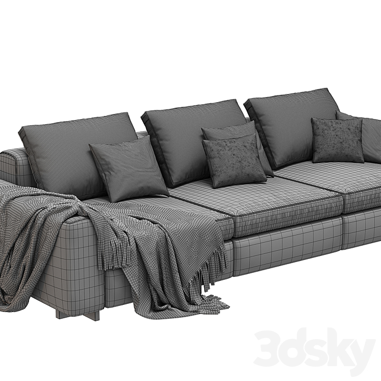 Article Abisko 2 Seats Sofa Sofa 3D model