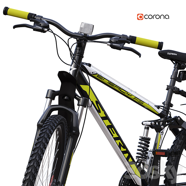 Bicycle Stern corona 3DS Max Model - thumbnail 2