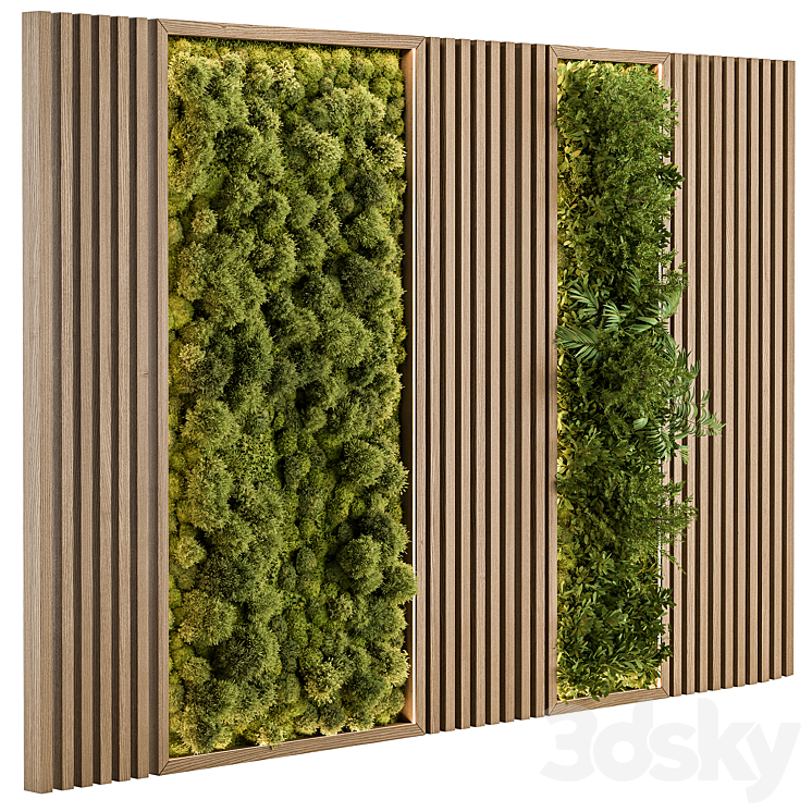 Vertical Garden – Wall Decor 68 3D Model