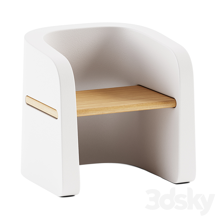 Talea Chair by Plust \/ Garden chair 3D Model Free