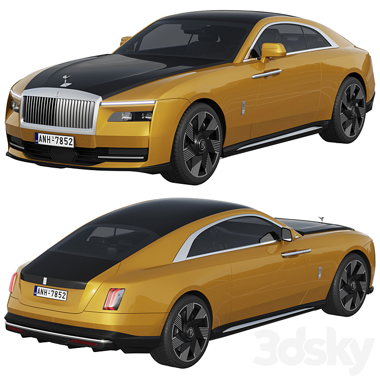 Rolls-Royce Specter 3D Model Free