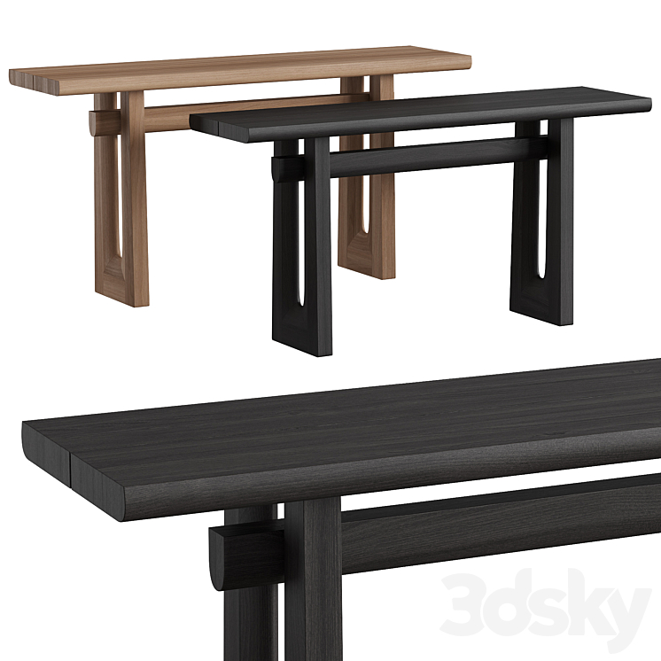 Poliform Nara Console 3D Model