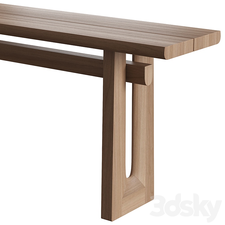 Poliform Nara Console 3D Model Free