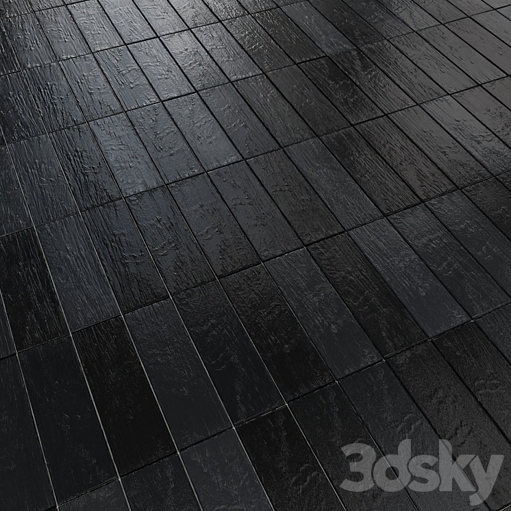 Porcelain stoneware tiles EQUIPE MALLORCA 6.5×20 3D Model