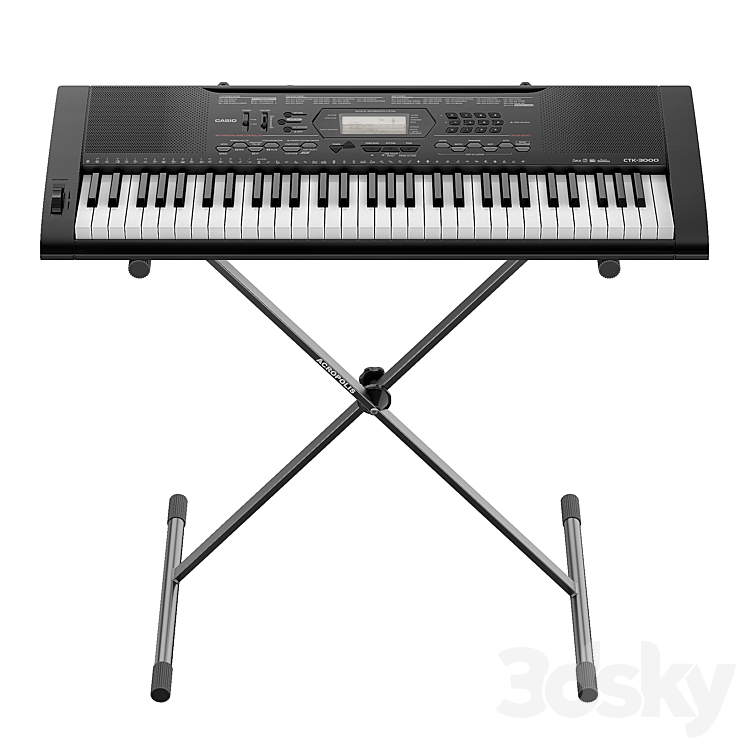 Synthesizer Musical instrument 3D model