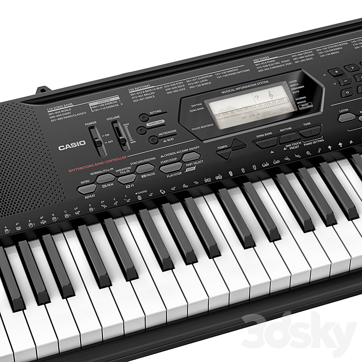 Synthesizer Musical instrument 3D model