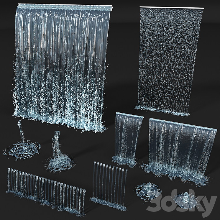 Water Collection 6 3D Model