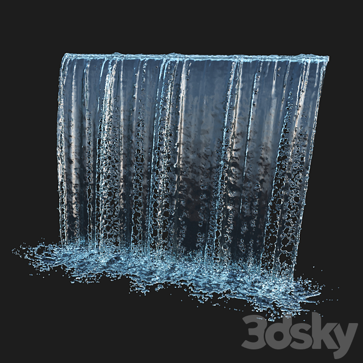 Water Collection 6 3DS Max - thumbnail 2