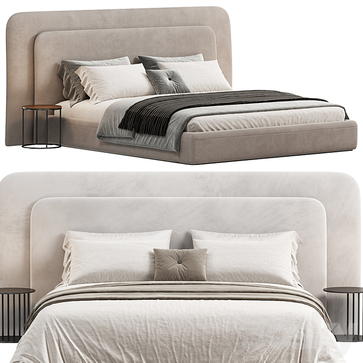 Marian Bed by The Highwall 3D Model Free
