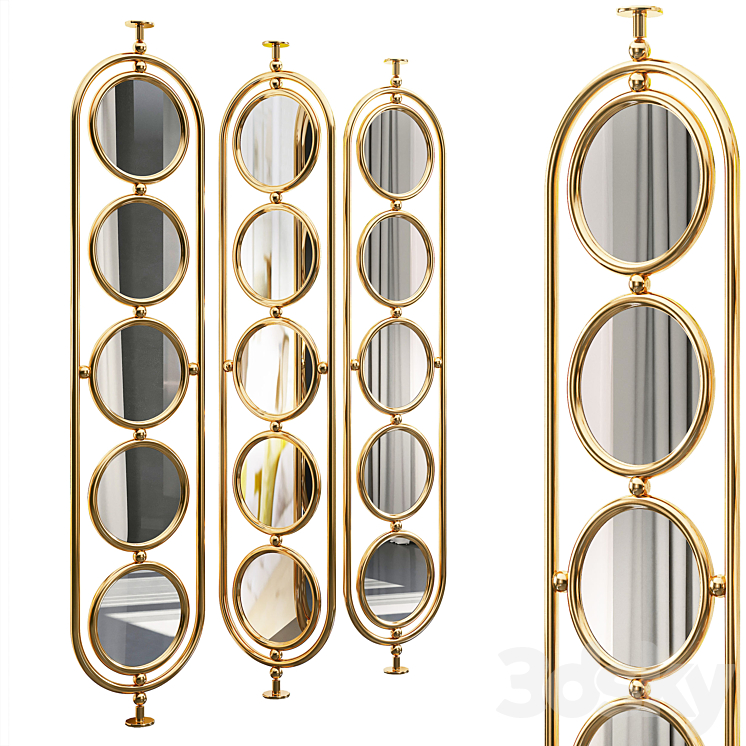 Decorative partition 126 3D Model