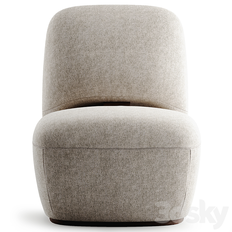 Armchair Landon La Redoute AM.PM 3D Model