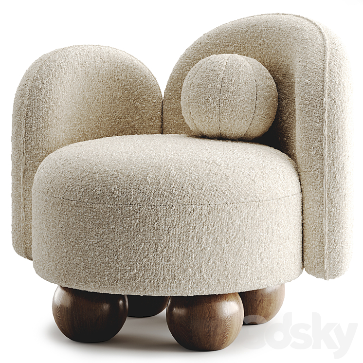 Armchair Manon by NohoHome Free Download