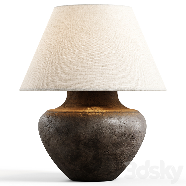 Zara home top ceramic lamp